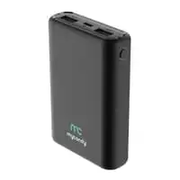 Mycandy 2.1A Dual USB Fast Charge Power Bank 10000mAh Black