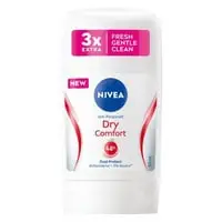 NIVEA Dry Comfort, Antiperspirant for Women, Quick Dry, Stick 50ml