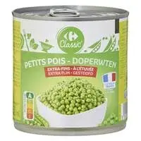 Carrefour Classic' Extra Fine Green Peas 425g