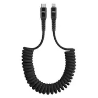 Mycandy Type-C to MFI Lightning 27W PD Coiled Cable