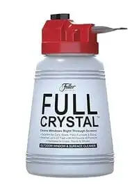Generic Full Crystal Window Glass Cleaning Spray Bottle -White