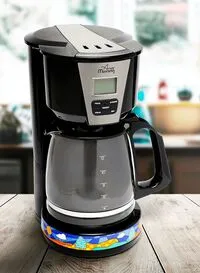 ماكينة صنع القهوة القابلة للبرمجة بشاشة تعمل باللمس من Any Morning SH21515B