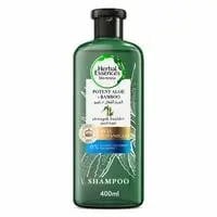 Herbal Essences Hair Strengthening Sulfate Free Potent Aloe Vera with Bamboo Natural Shampoo For Dry Hair, 400ml 