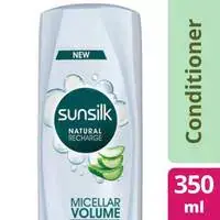 Sunsilk Natural Recharge Micellar Volume Conditioner White 350ml