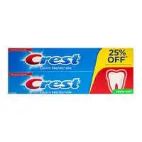Crest Toothpaste Cavity Protect Mint 125ml x2