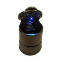 Generic Car Ashtray Auto Travel Cigarete Holder Cup With Blue LED Light Indicator