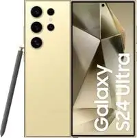 Samsung Galaxy S24 Ultra, 12GB RAM, 256GB, Titanium Yellow - KSA Version (AI Android Smartphone, 200MP Camera, S Pen, Long Battery Life)