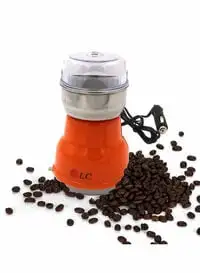 مطحنة القهوة دي ال سي بقدرة 150 وات Dlc-Cg4399 فضي/برتقالي