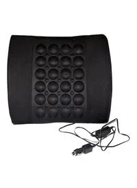 Generic 1 Pcs Car Massage Cushion Pad - Black