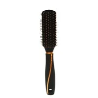 Cecilia Individual Hair Brush Is Rectangular And Large, Black/Gold