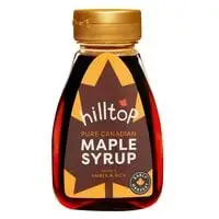 Hilltop Pure Canadian Amber And Rich Maple Syrup 230g