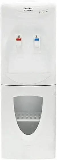GS General Supreme GS-2000 Hot And Cold Water Dispenser With High Efficiency Compressor, White