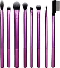 Real Techniques Everyday Essentials Eye, Purple, 8 Piece Set