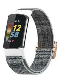 Fitme Nylon Strap For Fitbit Charge 5, Grey