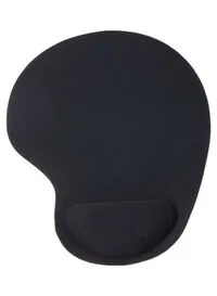 Generic Comfortable Wrist Support Mouse Pad Black