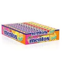 Mentos Sweets Fruit Candy 38g Pack of 20