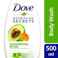 Dove Nourishing Secrets Invigorating Ritual Body Wash With Renew Blend technology Avocado Oil a