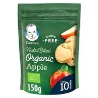 Gerber Organic Apple Nutribites Biscuits 150g