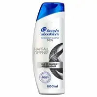 Head & Shoulders Men Hairfall Defense Anti-Dandruff Shampoo, 600ml