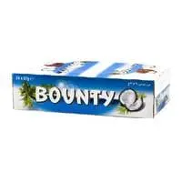 Bounty Milk Chocolate Bars 55g Pack of 32