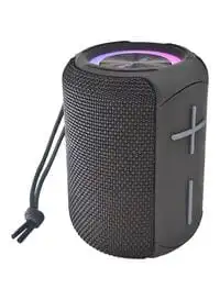 Lenyes Portable Wireless Bluetooth 1200mAh IPX6 Waterproof Speaker Stereo Surround Outdoor Speaker 115X85X85mm Black