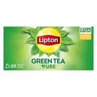 Lipton Pure Green Tea Bags, x25 Teabags