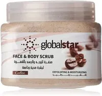 Global Star Coffee Face And Body Scrub, 500 ml