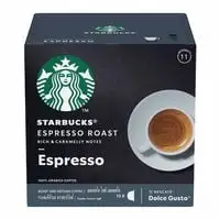 Starbucks Espresso Dark Roast Coffee Pods Box of 12, 66g