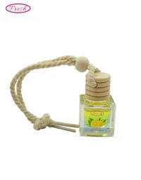 FRESH LEMON Car Air Freshener Perfume Hanging Air Freshener, Long-Lasting Scent
