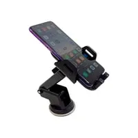 Generic Mobile Phone Holder One Hand Operation 360 Rotation For Car Mount- H-Xp326