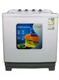 Dansat Twin Tub Washing Machine 8.5kg, DWT1221LW, White (Installation Not Included)