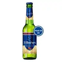 3 Horses Non-Alcoholic Carbonated Pomegranate Malt Beverage 330ml