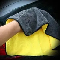 Generic 1 Pcs Microfiber Car Wash Polishing Towels Detailing Car Washing Drying Towel Car Care Thick Plush Car Cleaning Cloth