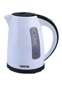Geepas Electric Kettle 1.7L 1.7 L Gk5449 White