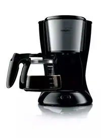 ماكينة صنع القهوة فيليبس ديلي كوليكشن HD7462/20، 1000 وات، HD7462/20 - اسود ومعدن