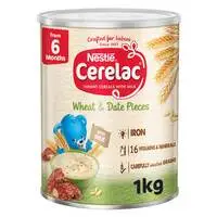 Cerelac Wheat And Date Pieces For Babies From 8 Months 1kg