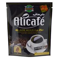Alicafe Black Gold Instant Coffee 50g, Pack Of 20