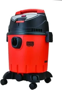 Black & Decker 1400W 20L Wet And Dry Tank Drum Vacuum Cleaner, Orange/Black - Wdbd20-B5, 2 Years Warranty