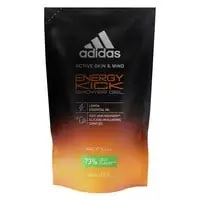Adidas Active Skin And Mind Energy Kick Lemon Essential Oil Shower Gel Refill 400ml