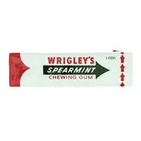 Wrigley's Spearmint Gum, 5 sticks