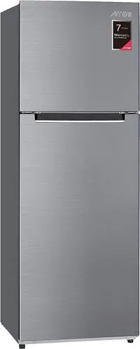 Arrow Double Door Refrigerator, 12 Cu.Ft, 344 Ltr, Ro2-530Nf, Nofrost, Silver (Installation Not Included)