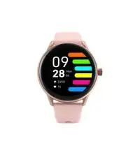 ساعة ساوند بيتس الذكية طراز PRO1 باللون الوردي