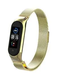 Fitme Milanese Replacement Band For Xiaomi Band 5/6, Gold