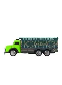 لعبة شاحنة نموذج سيارة مصنوعة من سبيكة رالي باللون الأخضر