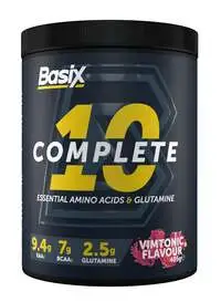 Basix Complete 10 EAAS & Glutamine - Vimtonic - (405g)