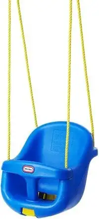 Little Tikes 2-In-1 Snug 'N Secure Swing, Blue