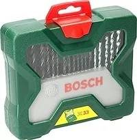 Bosch 33-Piece Drill Bit Set, Silver