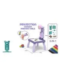 Rally 3-In-1 Projection Camera Painting Table Purple