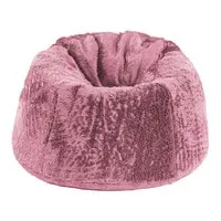 In House Kempes Fur Bean Bag Chair - Large - Pink