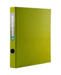 MASCO 2 Ring A4 Size Box Folder File, Light Green
